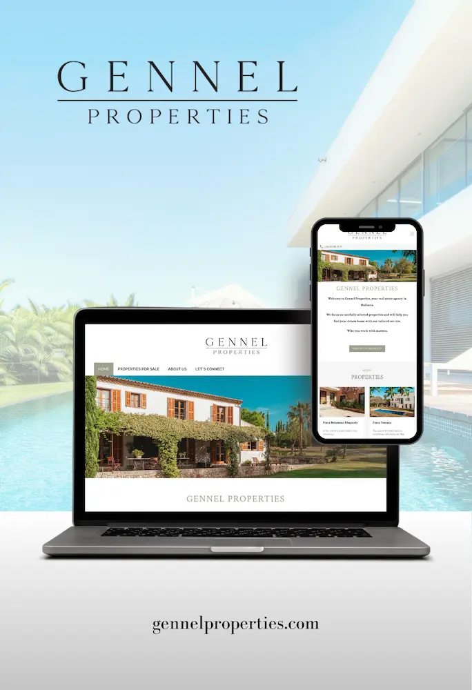 Gennel Properties Sitio Web WordPress